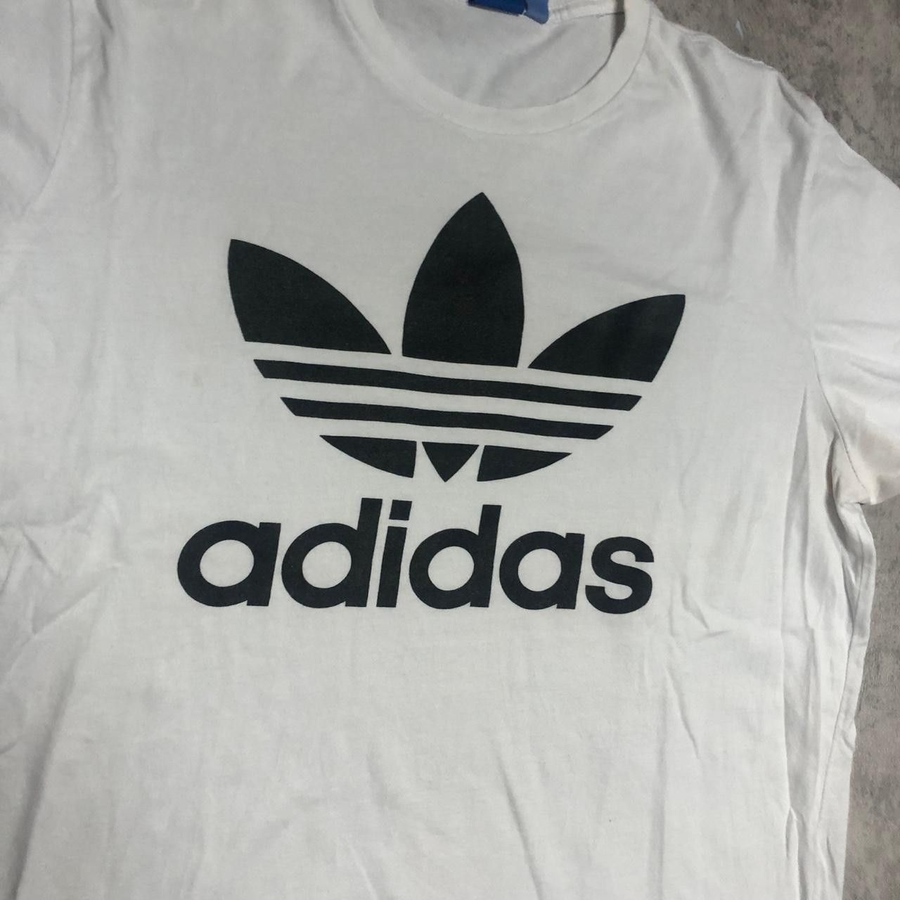 Other Adidas white and black T-shirt #adidas Size US L / EU 52-54 / 3 - 2 Thumbnail