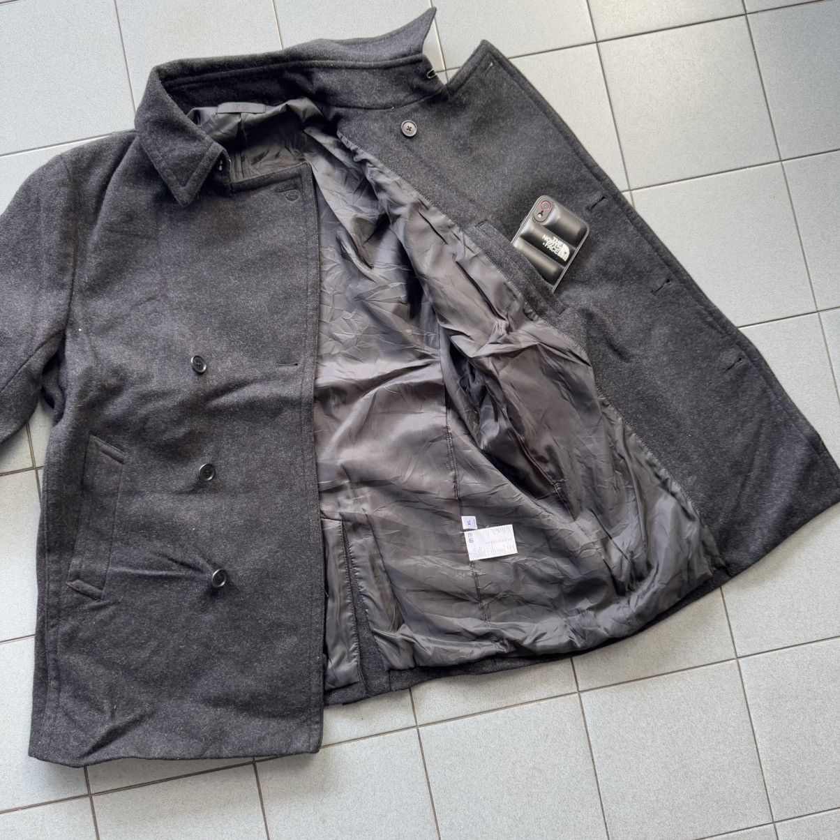GU × Uniqlo Uniqlo Double Breasted Wool Coat Jacket Size US XL / EU 56 / 4 - 9 Thumbnail