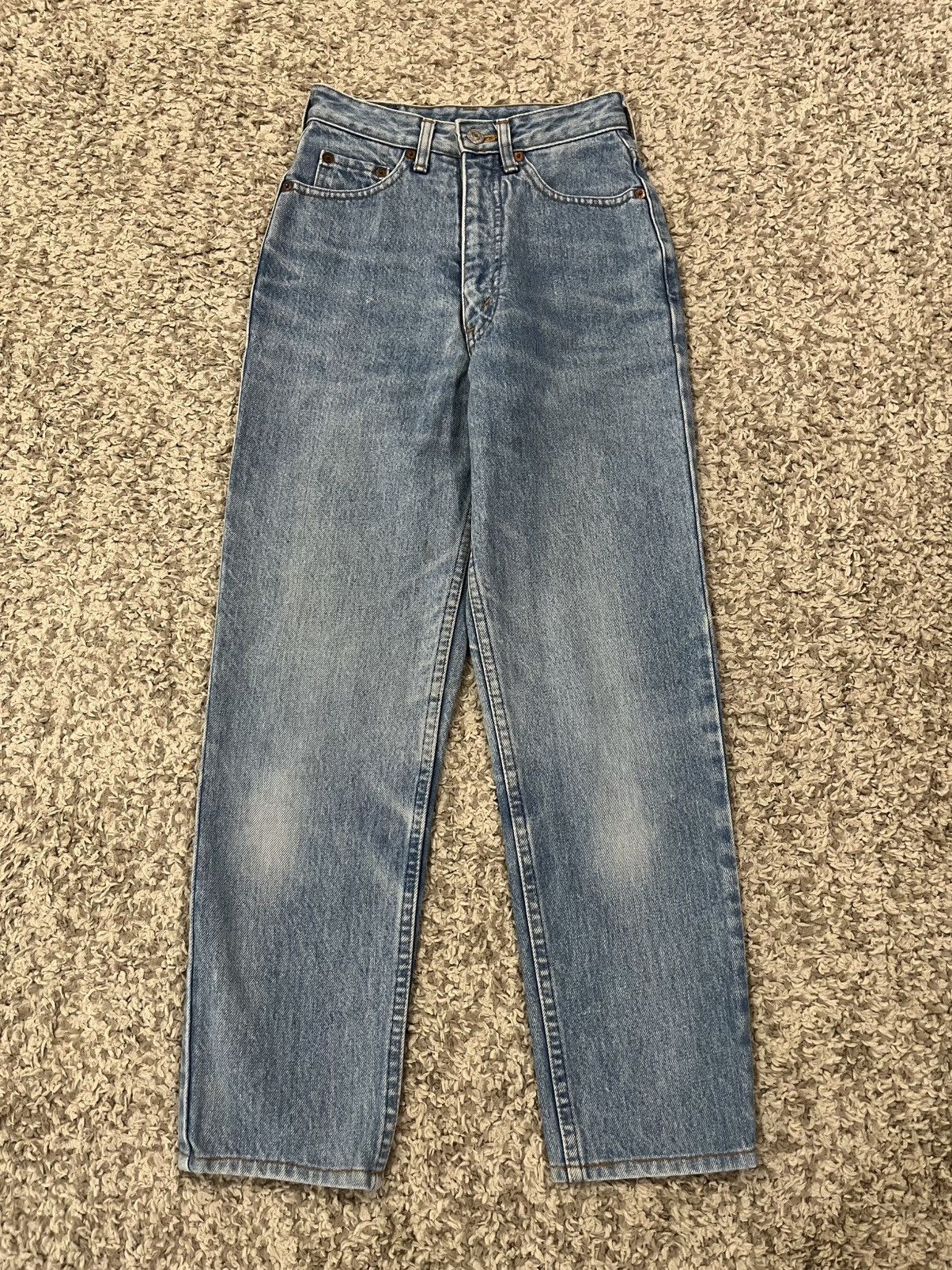 Levi's 🔥 VINTAGE 1990 LEVI’S W626 BLUE JAPAN DENIM Size 23" - 6 Thumbnail