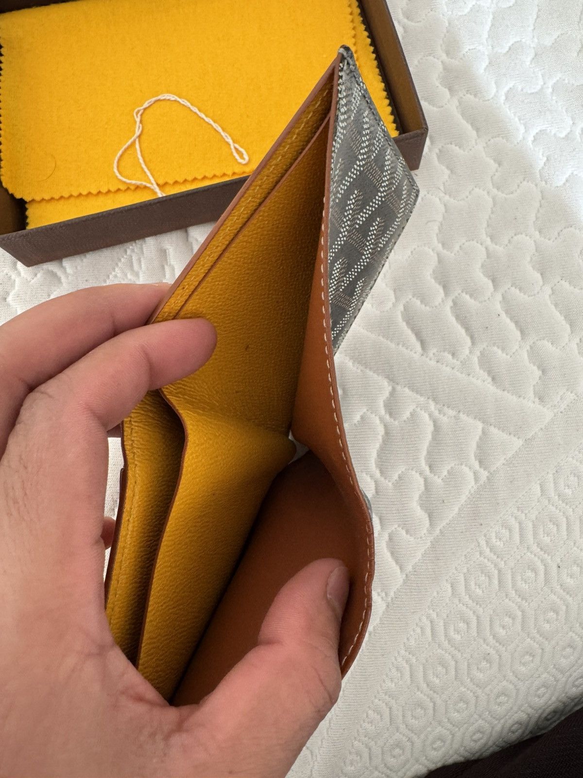 Goyard Goyard x Serviced By E Wallet Size ONE SIZE - 7 Thumbnail