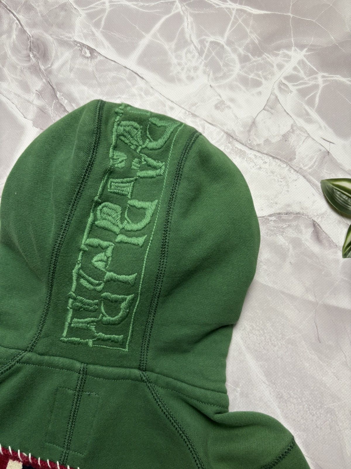 Napapijri Napapijri Flag Green Zip Hoodie Sherpa Trim Ski Patch Size M / US 6-8 / IT 42-44 - 10 Thumbnail