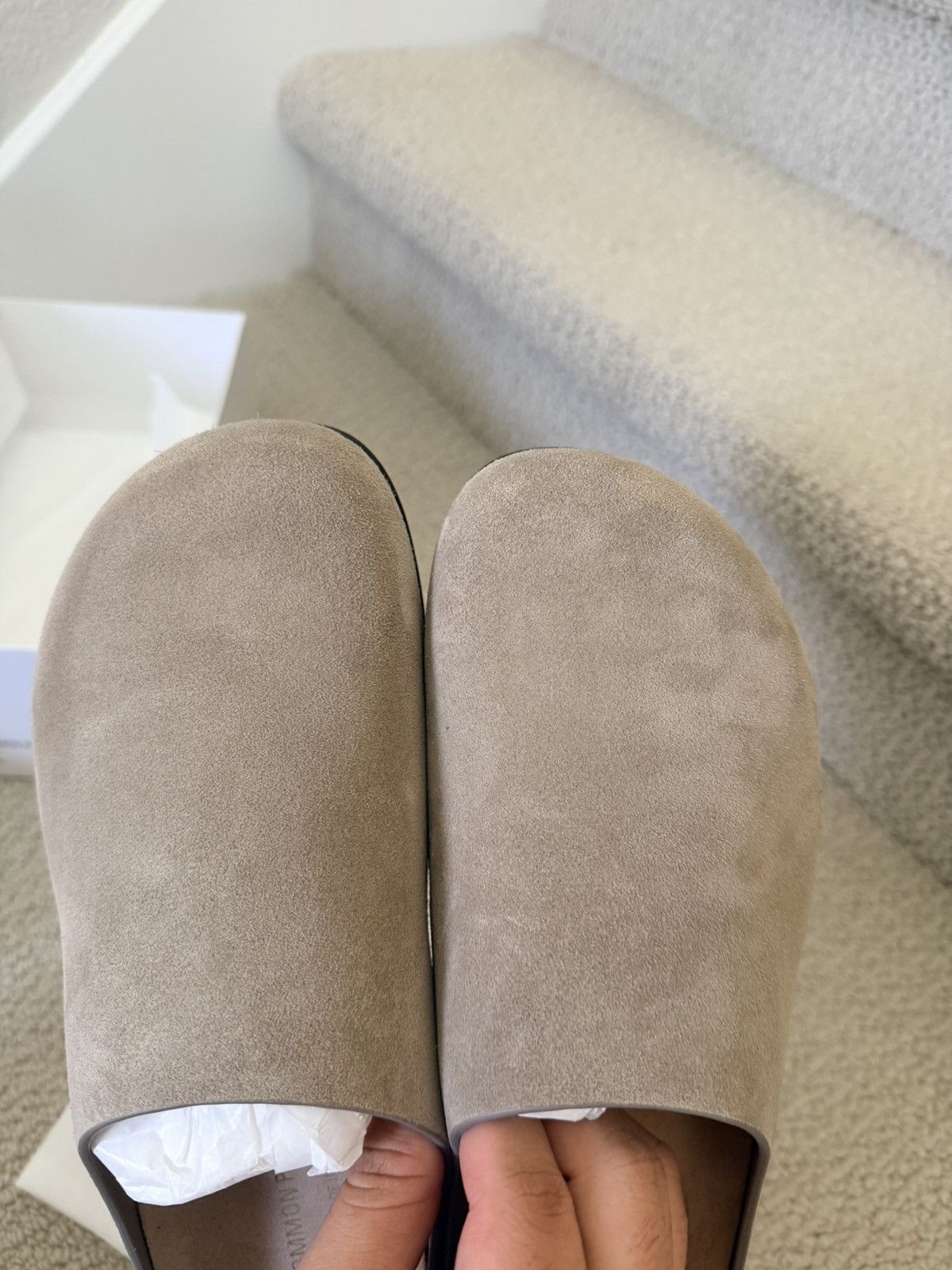 Common Projects Common Projects Women’s Suede Taupe Clog Size 42 Size US 12 / IT 42 - 8 Thumbnail