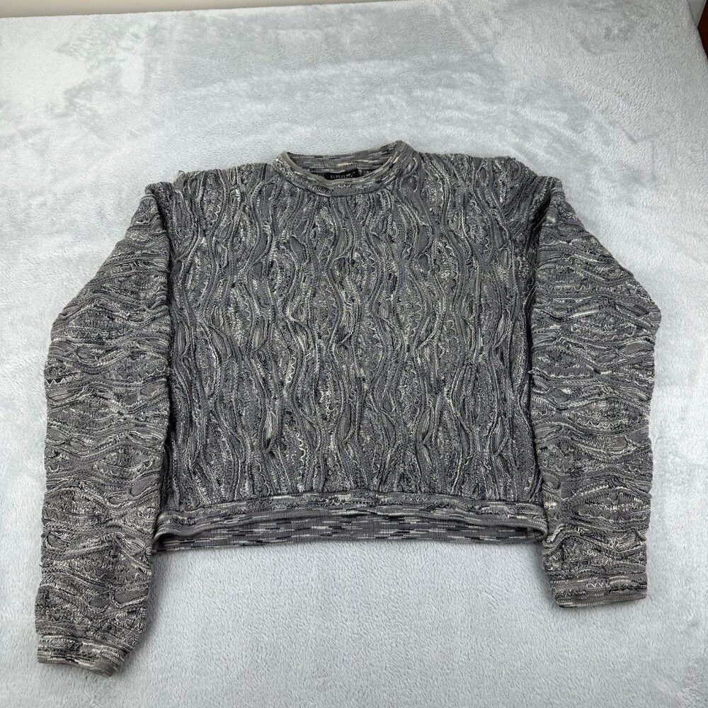 Coogi Coogi Australia Knit Grey Vintage Sweater Men's Size L Size US L / EU 52-54 / 3 - 1 Thumbnail