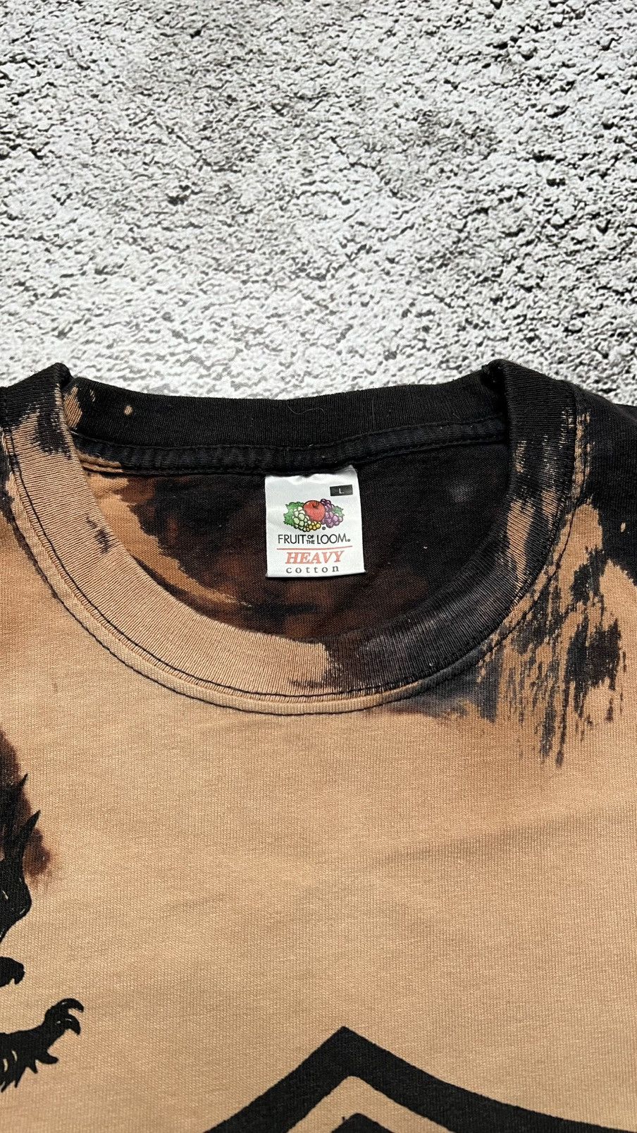 Harley Davidson Harley Davidson dyed fruit of the loom heavy cotton Y2K tee Size US L / EU 52-54 / 3 - 4 Thumbnail