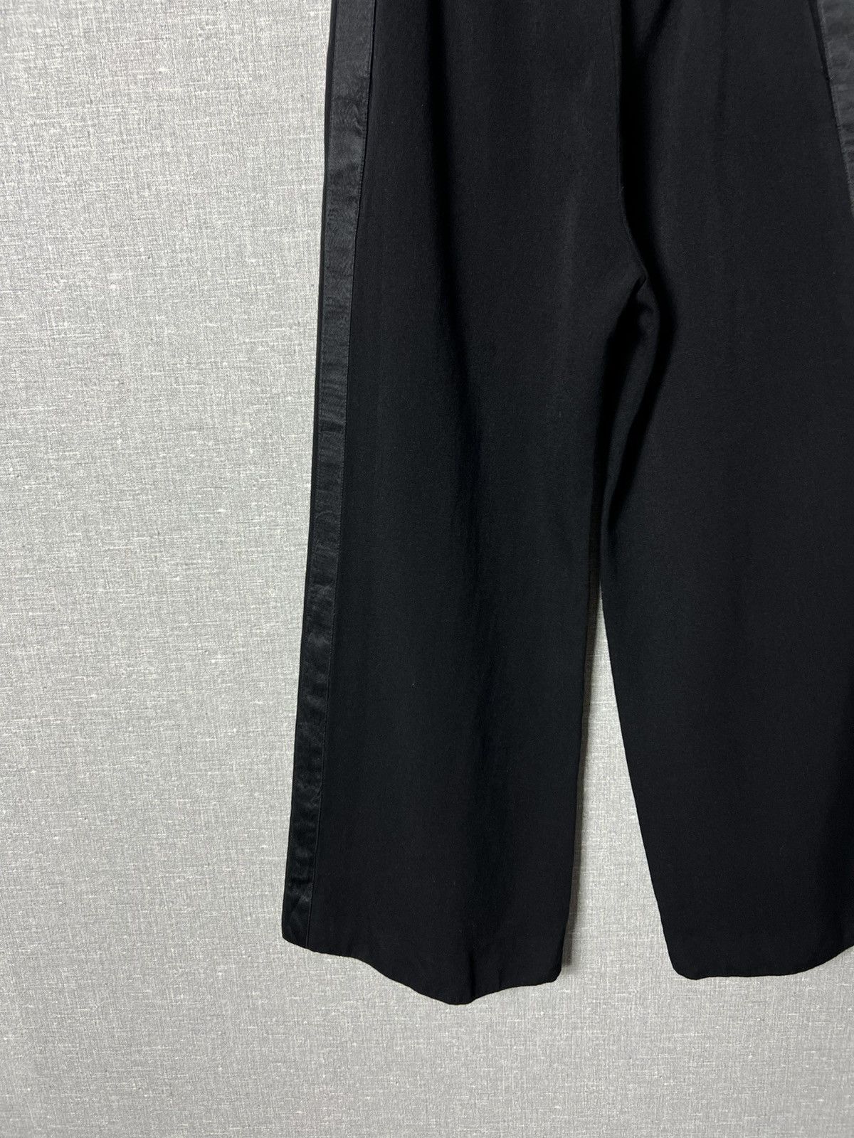 Saint Laurent Paris 70s Saint Laurent High Waist Wide Leg Wool Palazzo Trousers Size 25" / US 0 / IT 36 - 13 Thumbnail