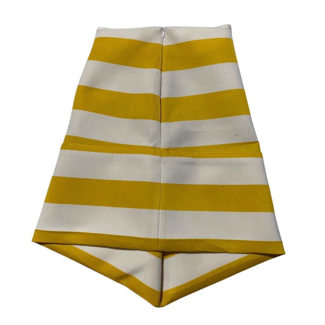 Jacquemus Jacquemus striped yellow white skirt Size 27" / US 4 / IT 40 - 2 Thumbnail