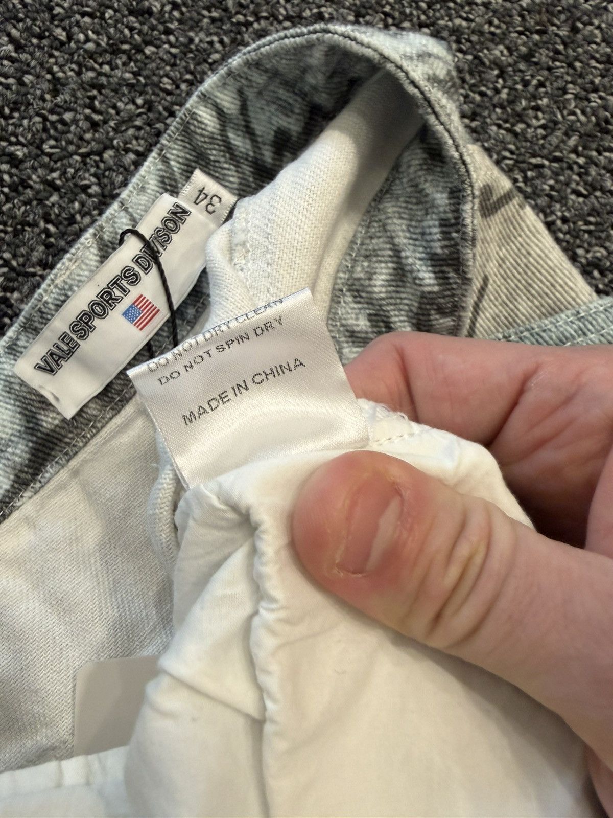 Vale Vale "Dreams" Jeans Size US 34 / EU 50 - 8 Thumbnail