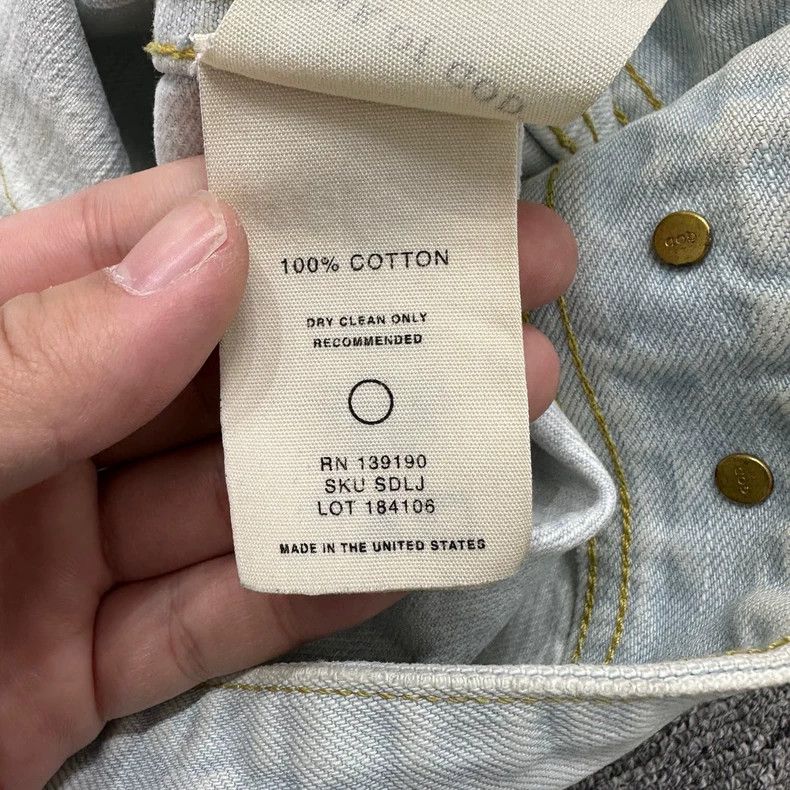 Fear of God Fear of God Light washed denim jacket Size US L / EU 52-54 / 3 - 3 Thumbnail