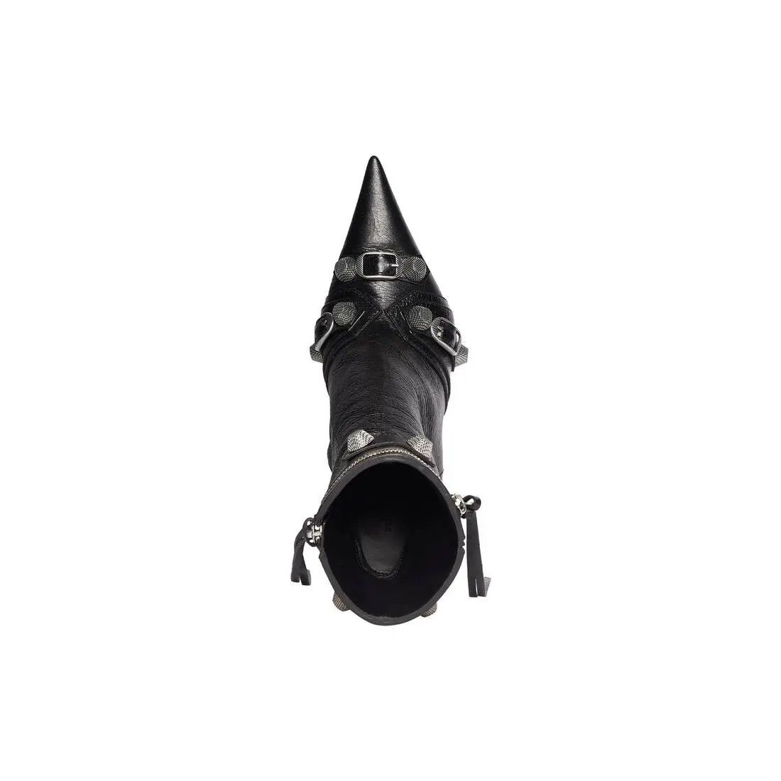 Balenciaga o1w1db10625 Cagole Booties in Black Size US 5 / IT 35 - 5 Thumbnail