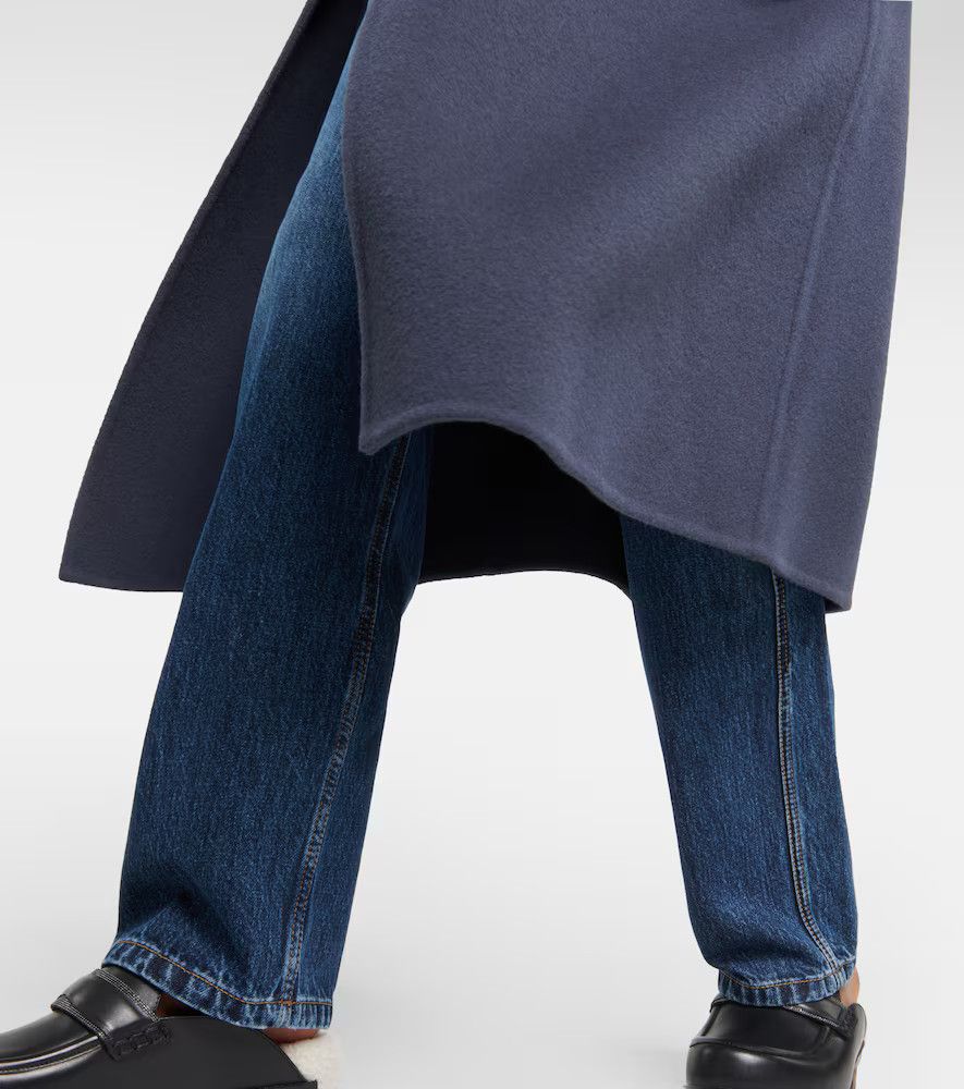 Brunello Cucinelli o1y0725 Overcoat in Slate Blue Size L / US 10 / IT 46 - 2 Thumbnail