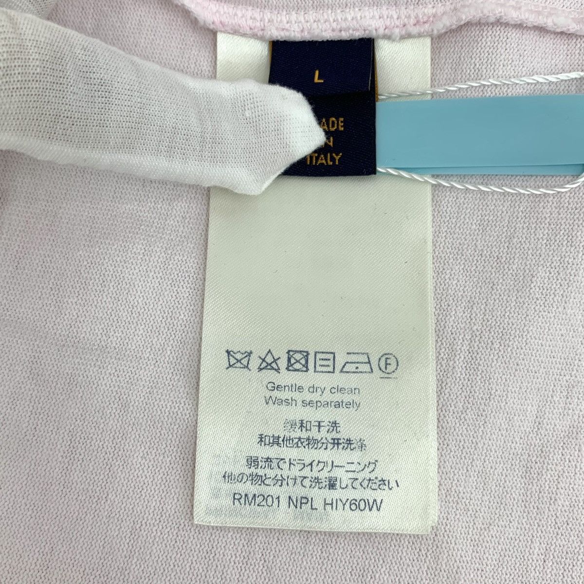 Louis Vuitton Louis Vuitton Pink Pocket Short Sleeve T-shirt K26WX Size US L / EU 52-54 / 3 - 6 Thumbnail