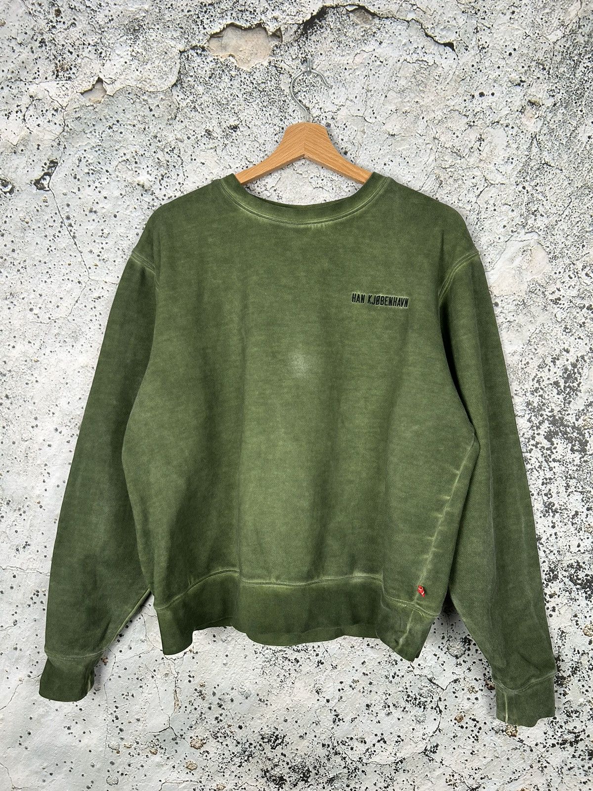 Han Kjobenhavn Han Kjobenhavn Crewneck Designer Avantgarde Washed Grunge Size US S / EU 44-46 / 1 - 1 Thumbnail