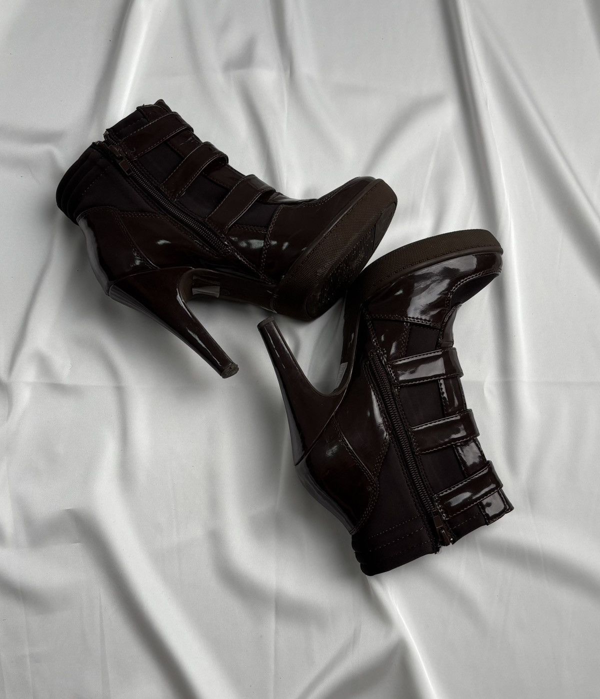 20471120 Vintage fancy high heels Size US 6 / IT 36 - 9 Thumbnail