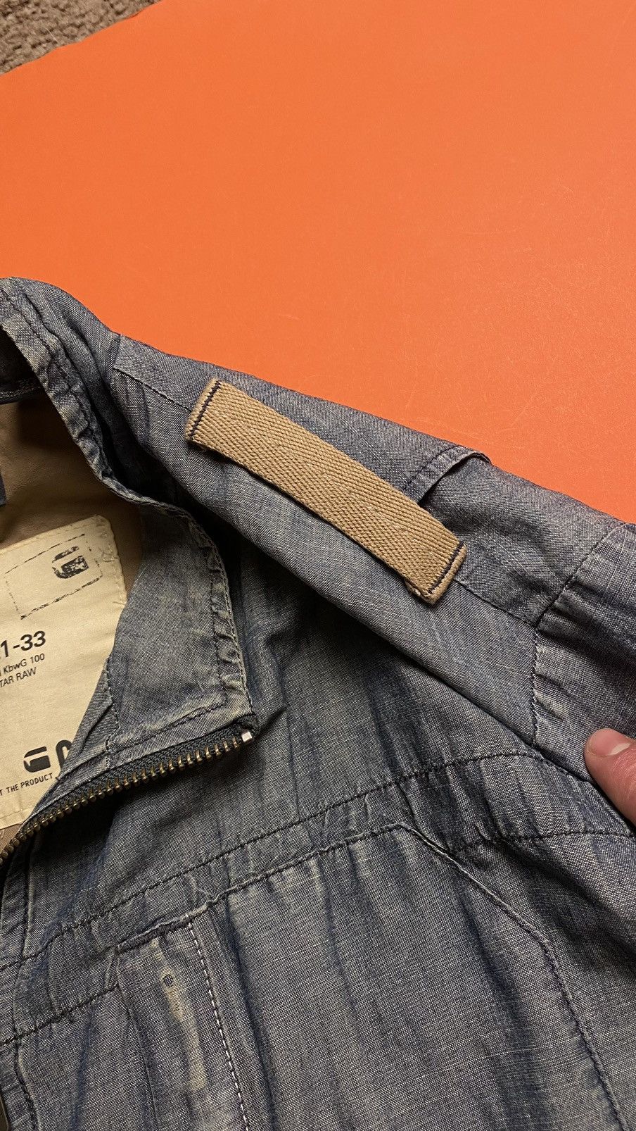 G-Star Vintage 90s G-star raw denim jacket Size US L / EU 52-54 / 3 - 9 Thumbnail