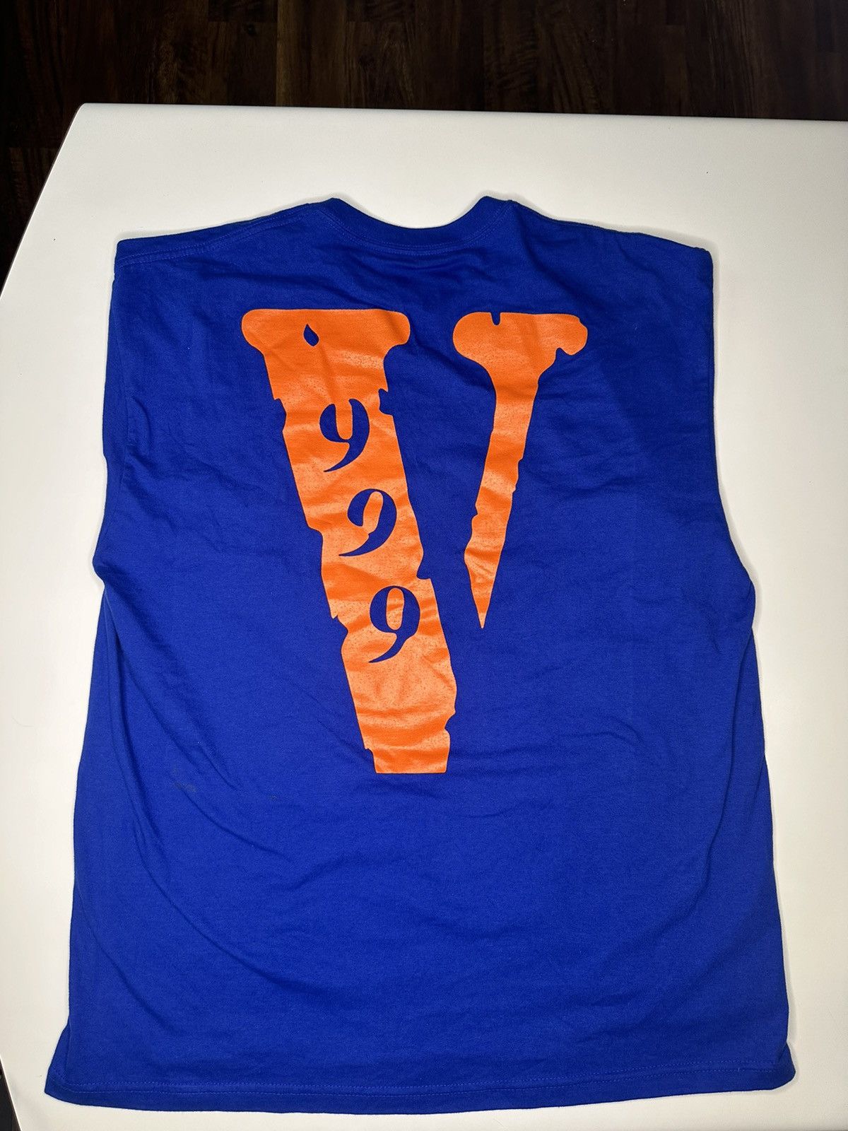 Vlone Juice Wrld X Vlone 999 Tee “Blue” Size US XXL / EU 58 / 5 - 2 Thumbnail