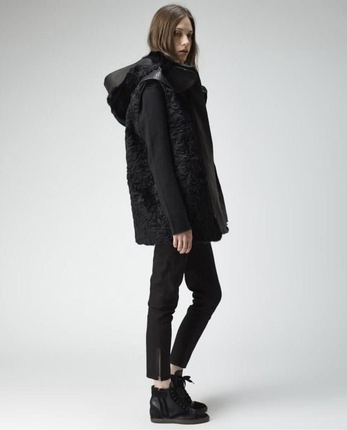 Helmut Lang HELMUT LANG HOODED FUR VEST Size S / US 4 / IT 40 - 3 Thumbnail
