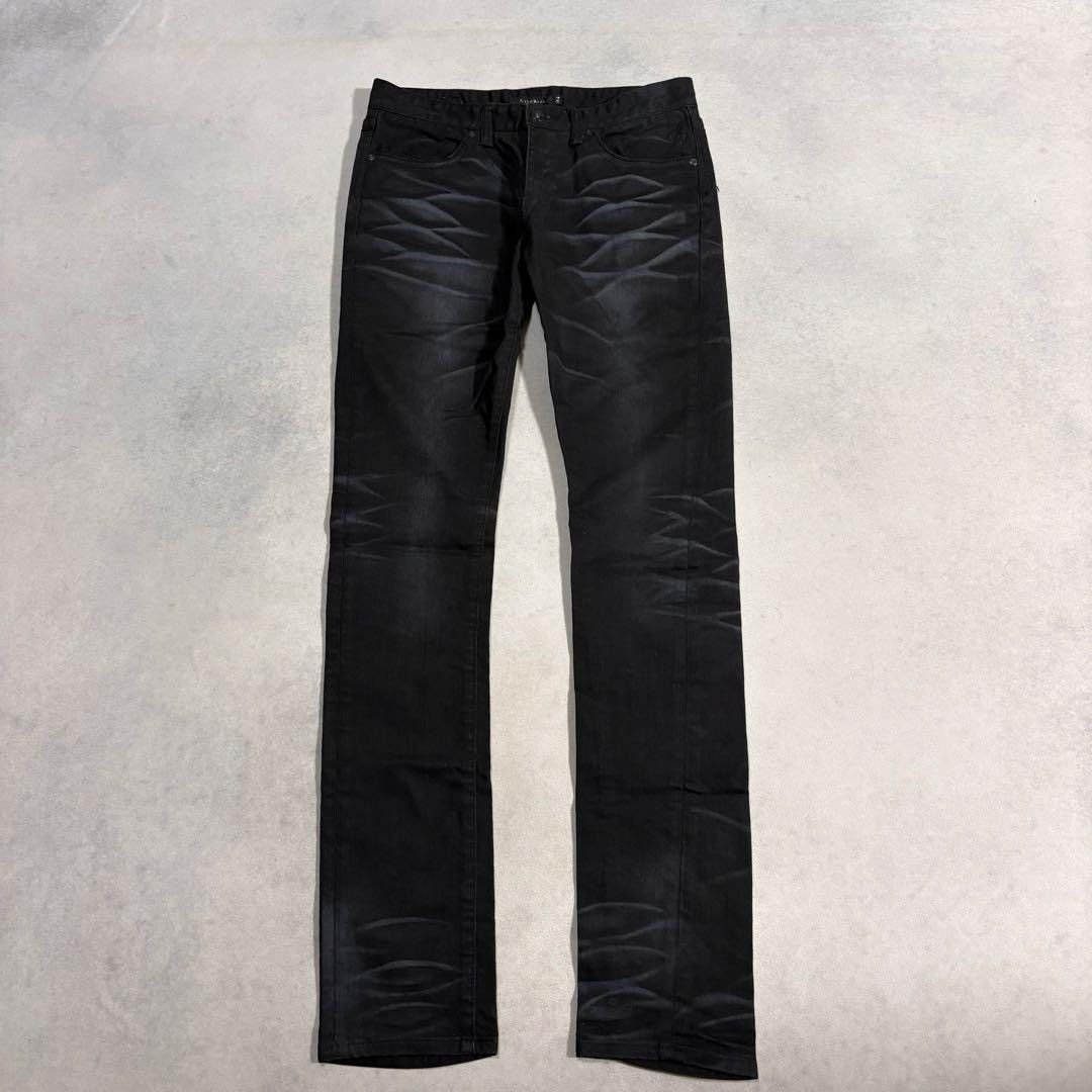 パンツ sandinista archive skinny denim black Archive Skinny Jeans | Grailed