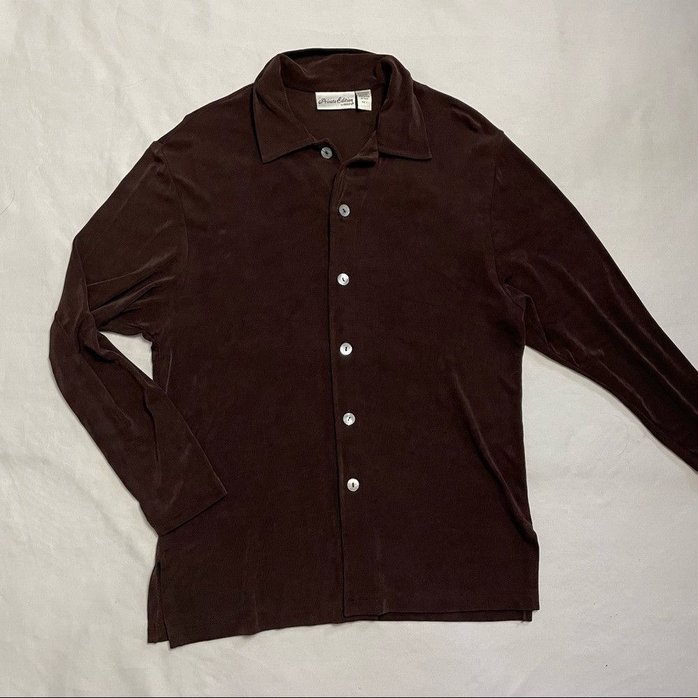 Chicos Chico’s Private Edition Set Long Sleeve Top Size 2 US L Car Size M / US 6-8 / IT 42-44 - 6 Thumbnail