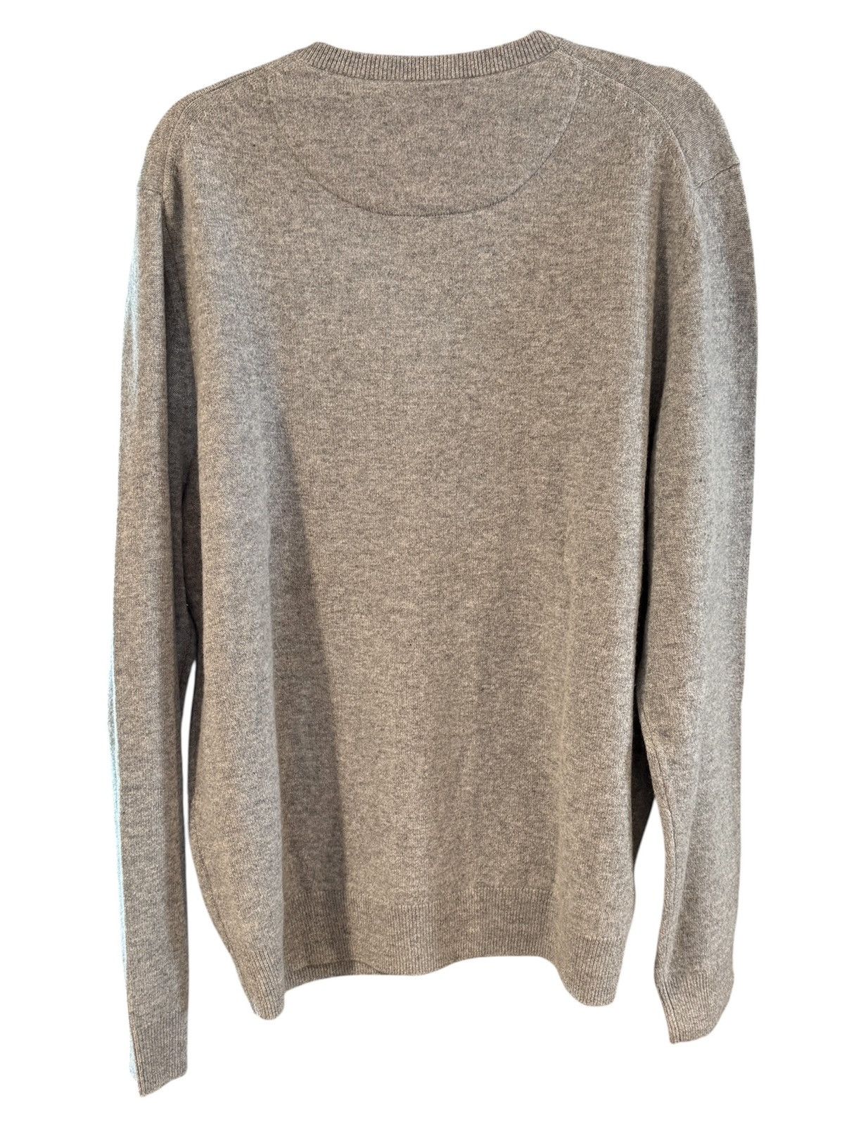 Nordstrom NORDSTROM 100% Cashmere Crewneck Grey Sweater NWT XL Size US XL / EU 56 / 4 - 3 Thumbnail