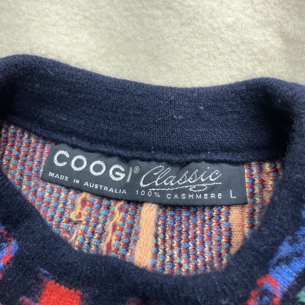 Coogi Vintage coogi cashmere textured knit sweater Size US L / EU 52-54 / 3 - 4 Thumbnail