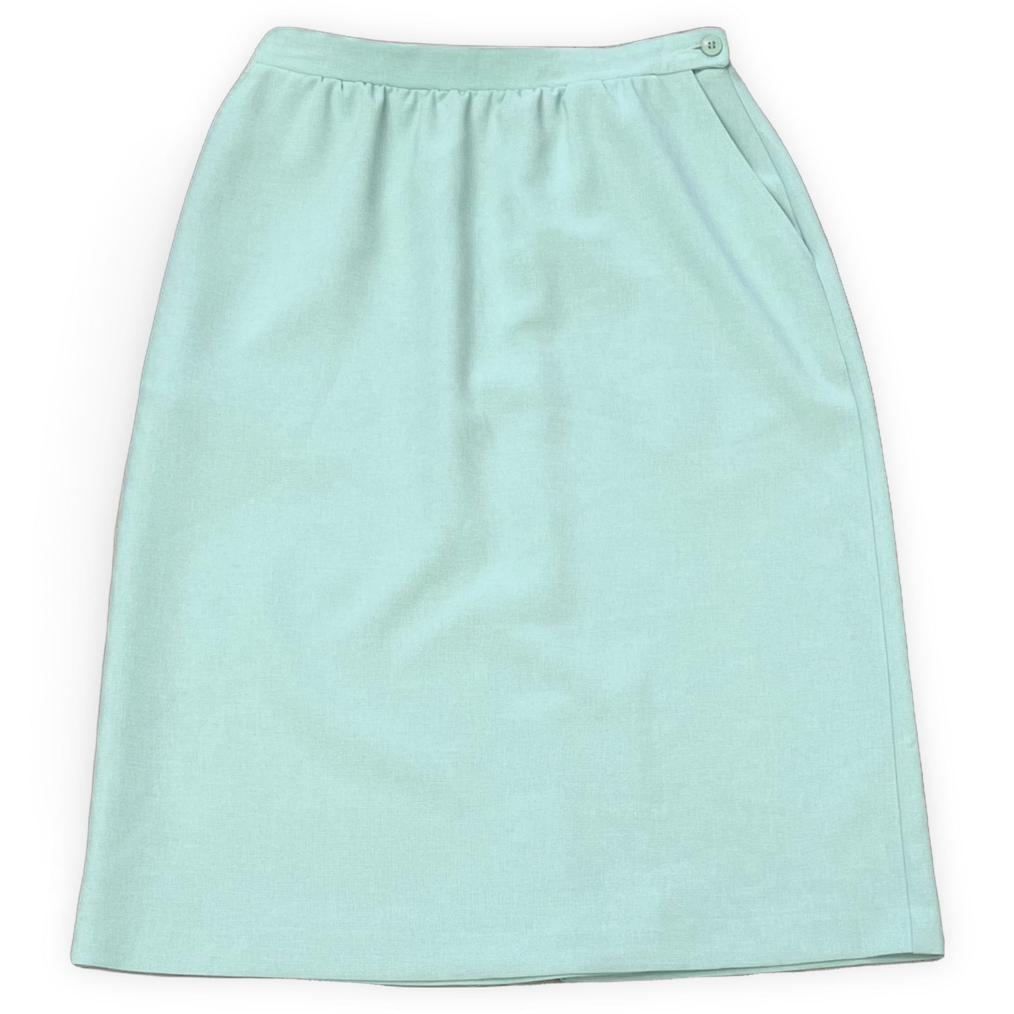 Vintage 10 | Vintage Tanjay Baby Blue Long Skirt Size 32" / US 10 / IT 46 - 1 Thumbnail