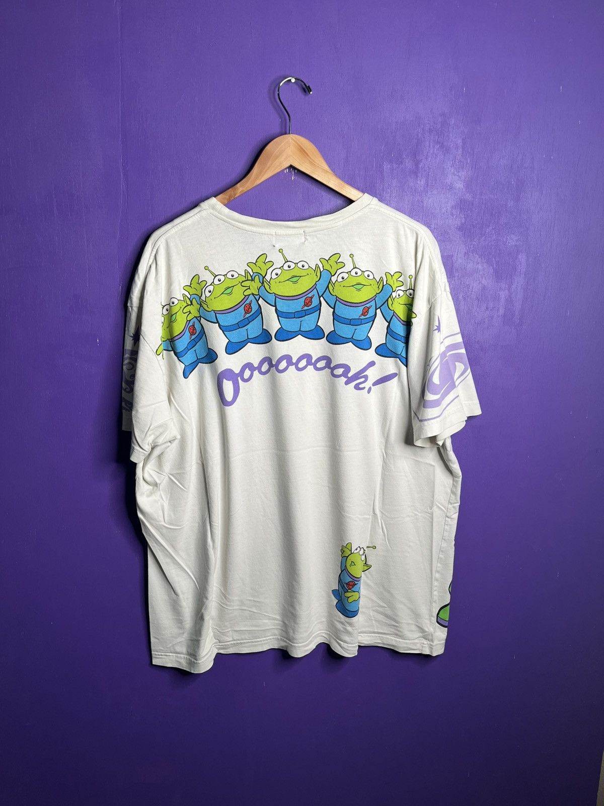 Disney × Vintage Vintage 90s Disney Buzz lightyear Toy Story AOP t-shirt Size US XXL / EU 58 / 5 - 2 Thumbnail