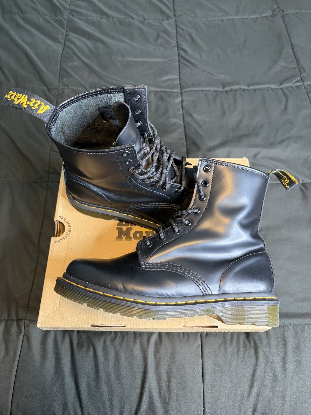 Dr. Martens Dr. Martens 1460W “Black” Boots Size US 10 / EU 43 - 1 Thumbnail