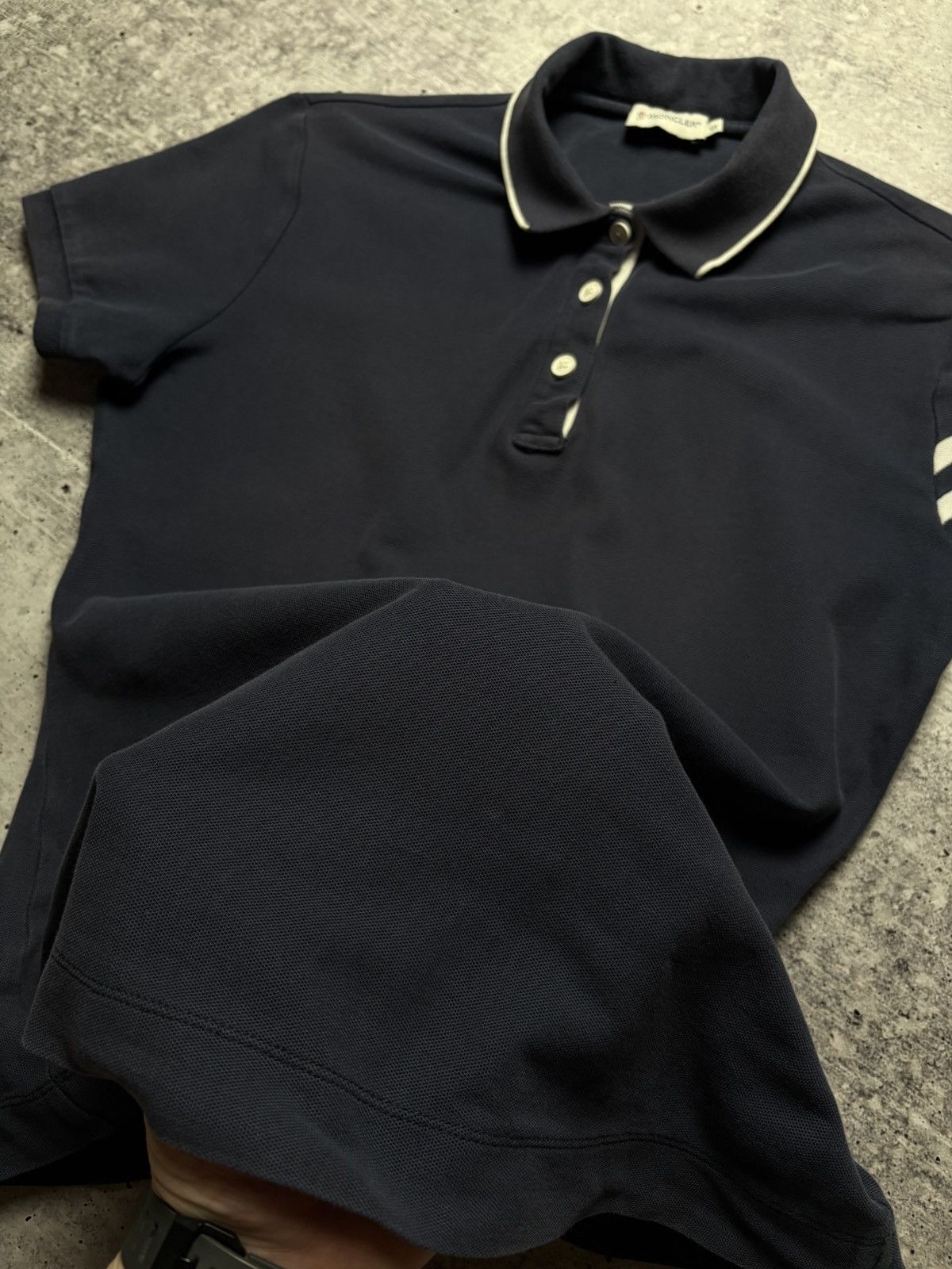 Moncler MONCLER LUXURY POLO TSHIRT Size S / US 4 / IT 40 - 10 Thumbnail