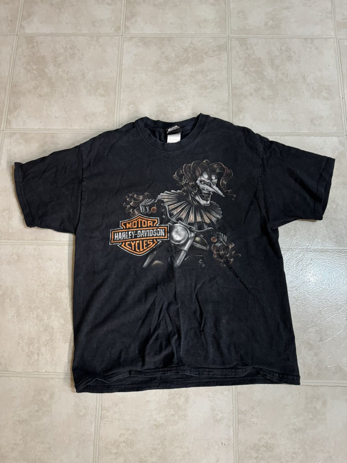 Harley Davidson Clown x Road Runner Harley Tee Size US XS / EU 42 / 0 - 1 Thumbnail