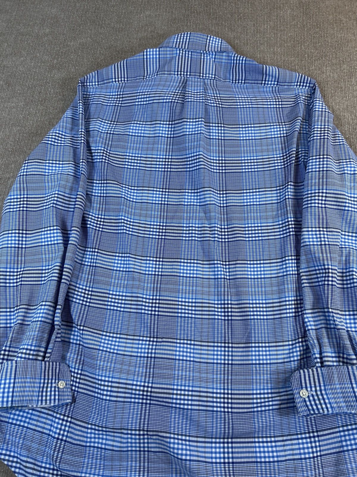 Ralph Lauren Ralph Lauren Classic Fit Performance ButtonLG Blue Plaid1109 Size US L / EU 52-54 / 3 - 5 Thumbnail