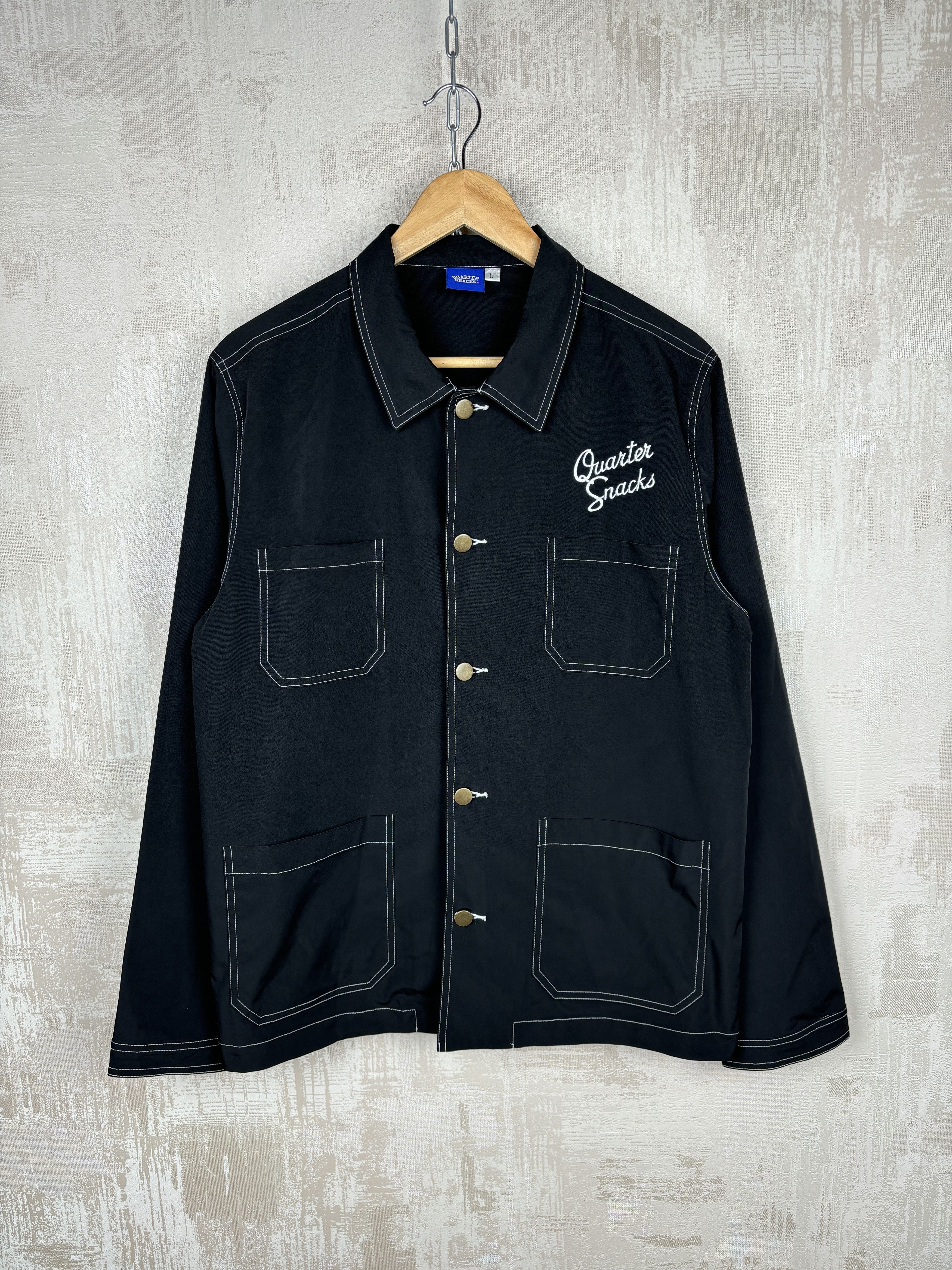 Quartersnacks Quartersnacks Overshirt Chore Jacket Size US L / EU 52-54 / 3 - 2 Thumbnail