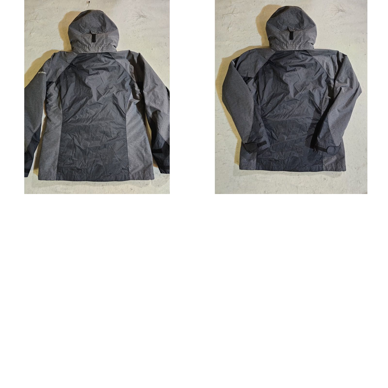 Vintage VINTAGE Columbia 3-in-1 Sleet To Street Interchange Jacket Women's Large Gray Regular Size Jacket Size L / US 10 / IT 46 - 9 Thumbnail