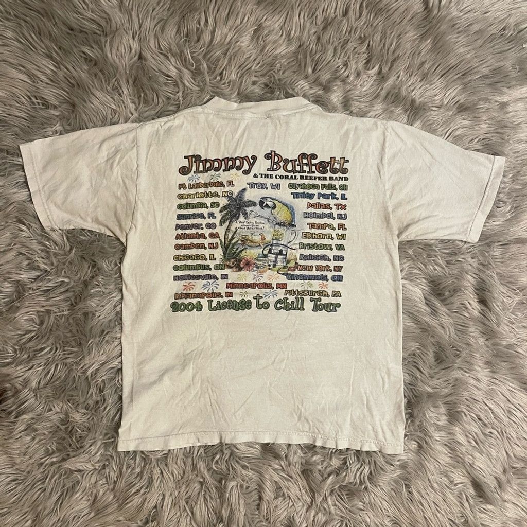 Other Vintage Jimmy buffet 2004 tour shirt size M Size US XL / EU 56 / 4 - 2 Thumbnail