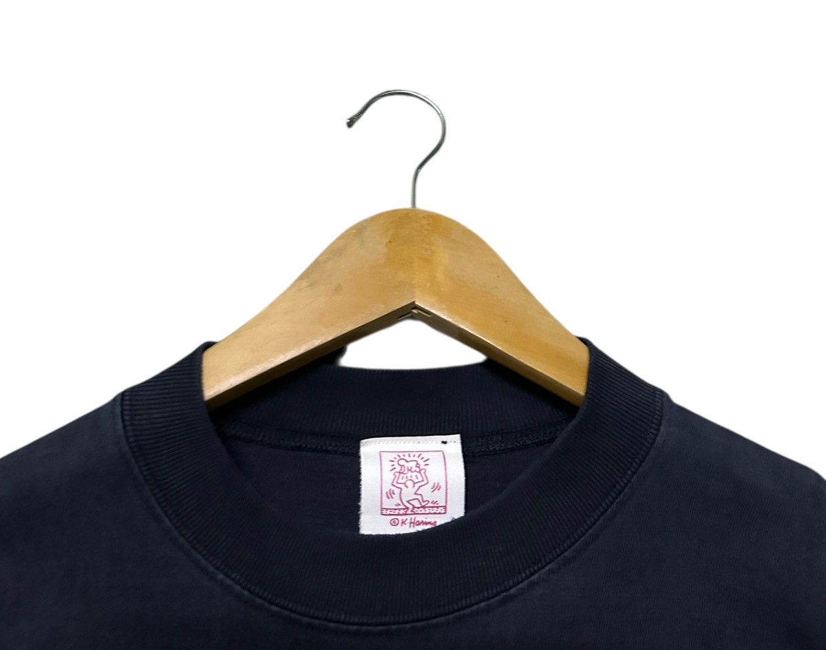 Keith Haring Vintage Keith haring oveprinted longsleeve tshirt Size US M / EU 48-50 / 2 - 3 Thumbnail