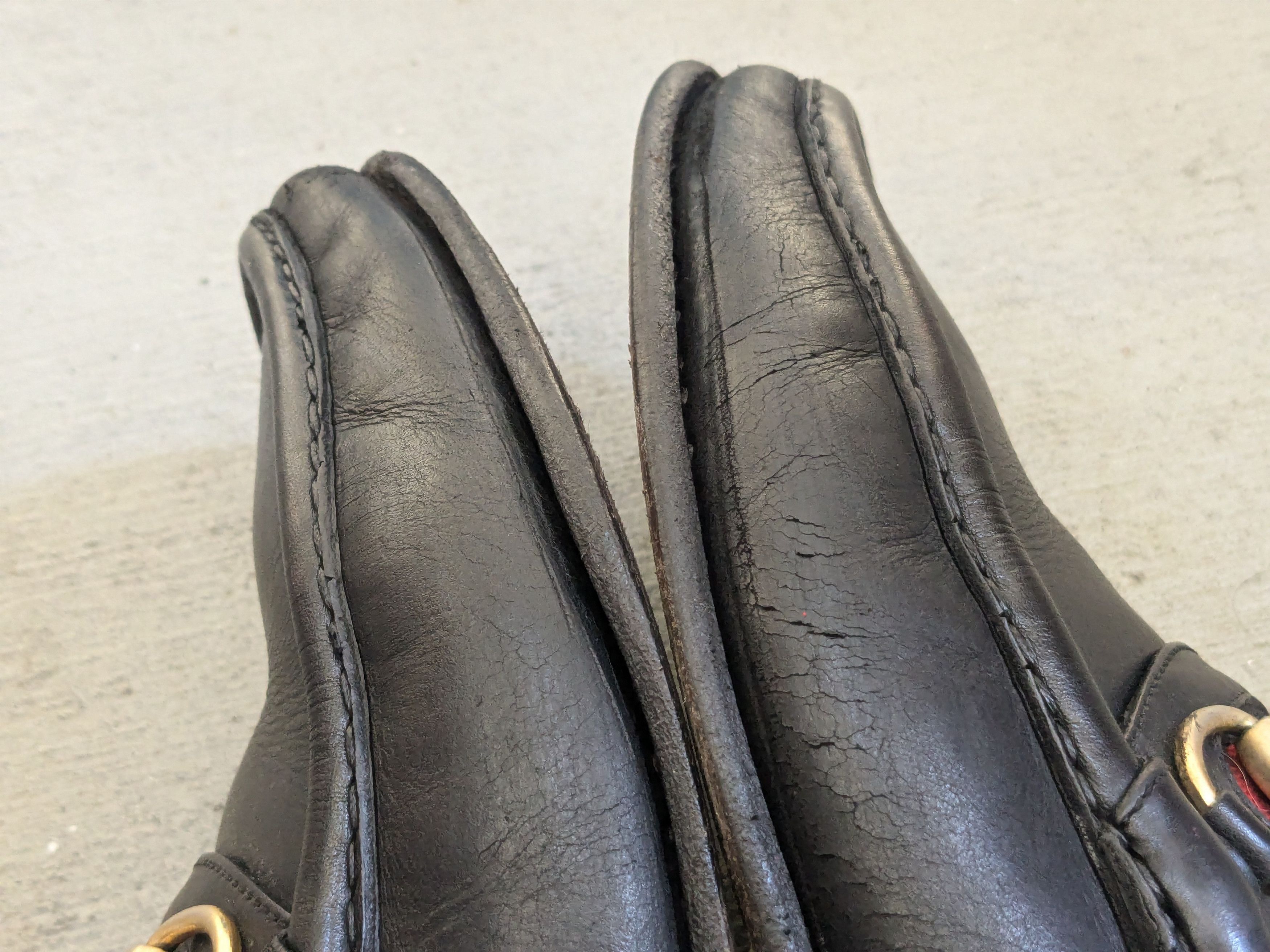 Gucci Gucci Jordaan Horsebit Loafers Black 10 Leather Mules Size US 10 / EU 43 - 11 Thumbnail