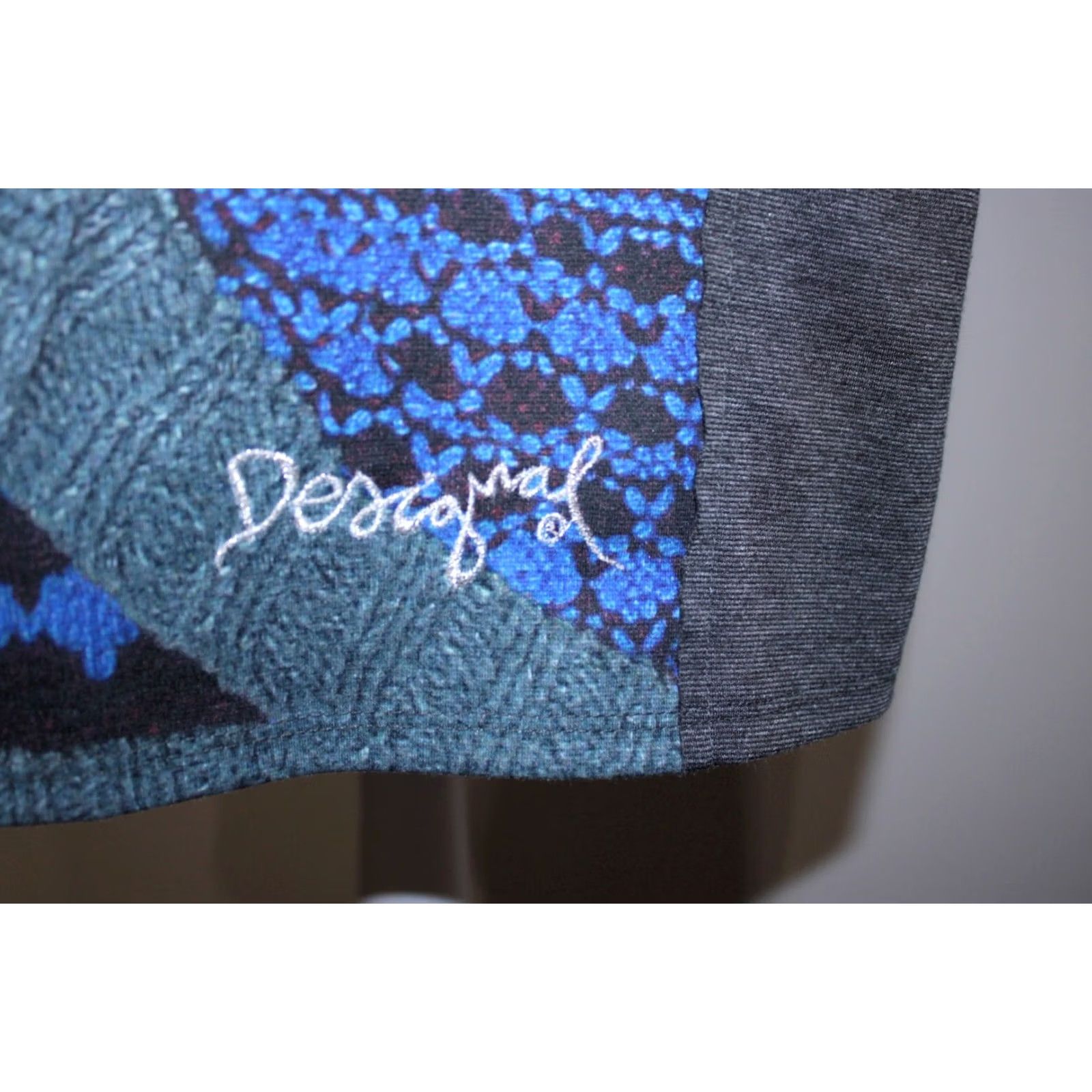 Desigual Desigual Dress XL Womens A-Line Grey Knee Length Dress Size XL / US 12-14 / IT 48-50 - 2 Thumbnail