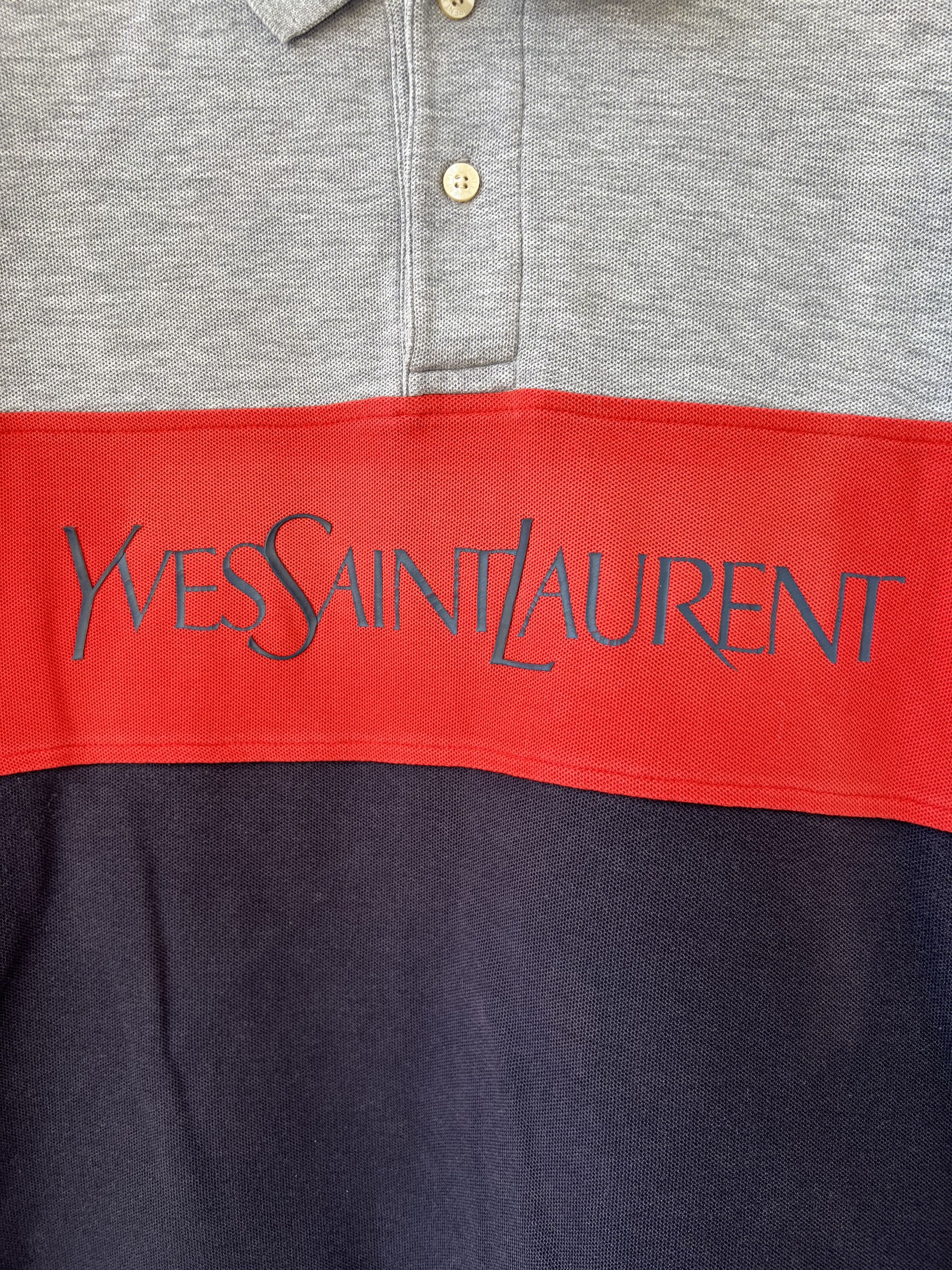 Yves Saint Laurent Yves Saint Laurent Polo Shirt L Size US L / EU 52-54 / 3 - 2 Thumbnail