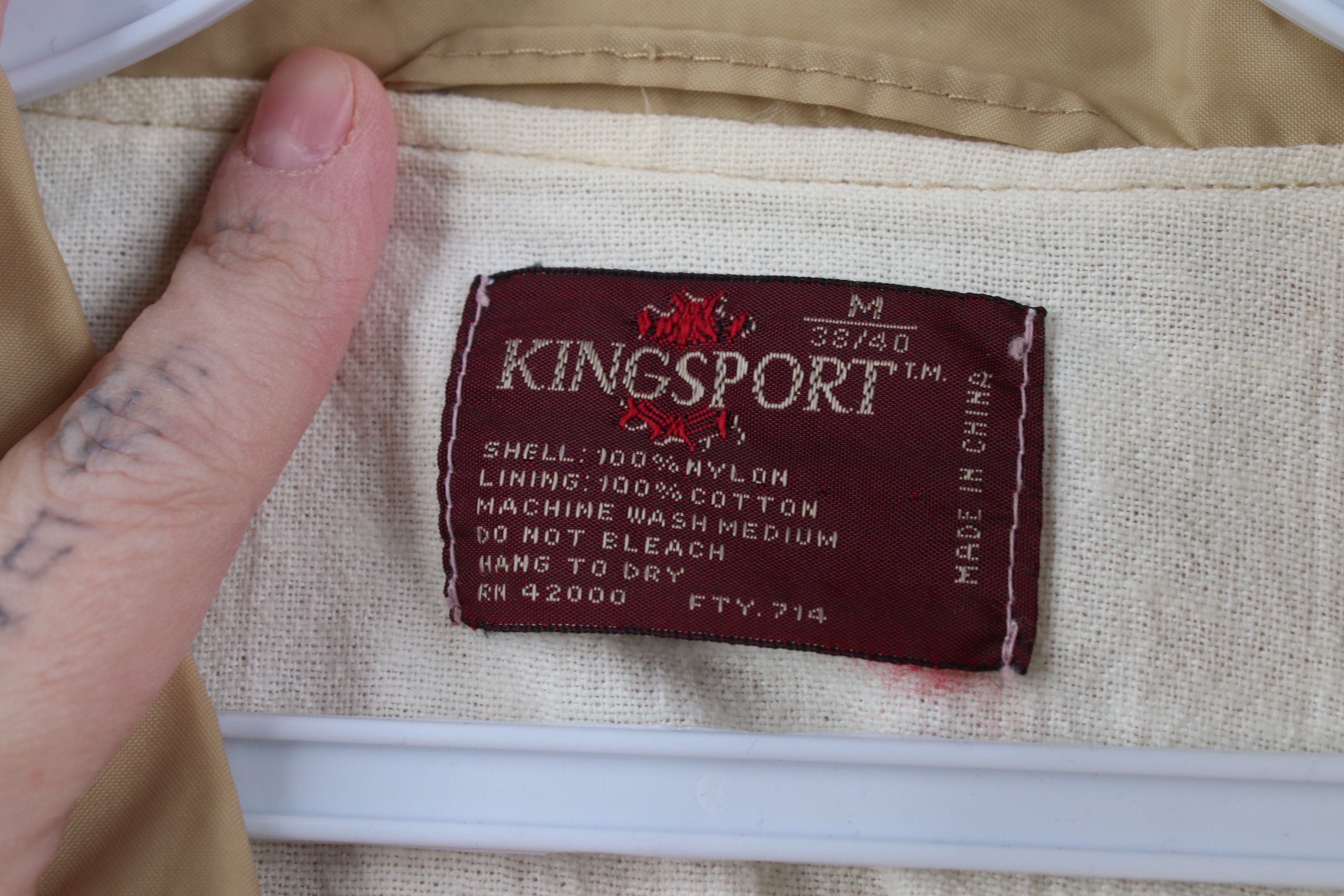 Vintage Vintage 70s Streetwear Coaches Windbreaker Jacket Beige Size US M / EU 48-50 / 2 - 8 Thumbnail