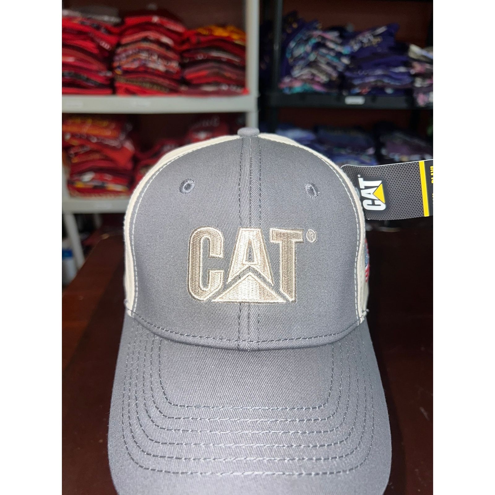 Vintage Cat Wagner Hat Baseball Style Cap Brown Cap Headwear NWT OS Size ONE SIZE - 2 Thumbnail