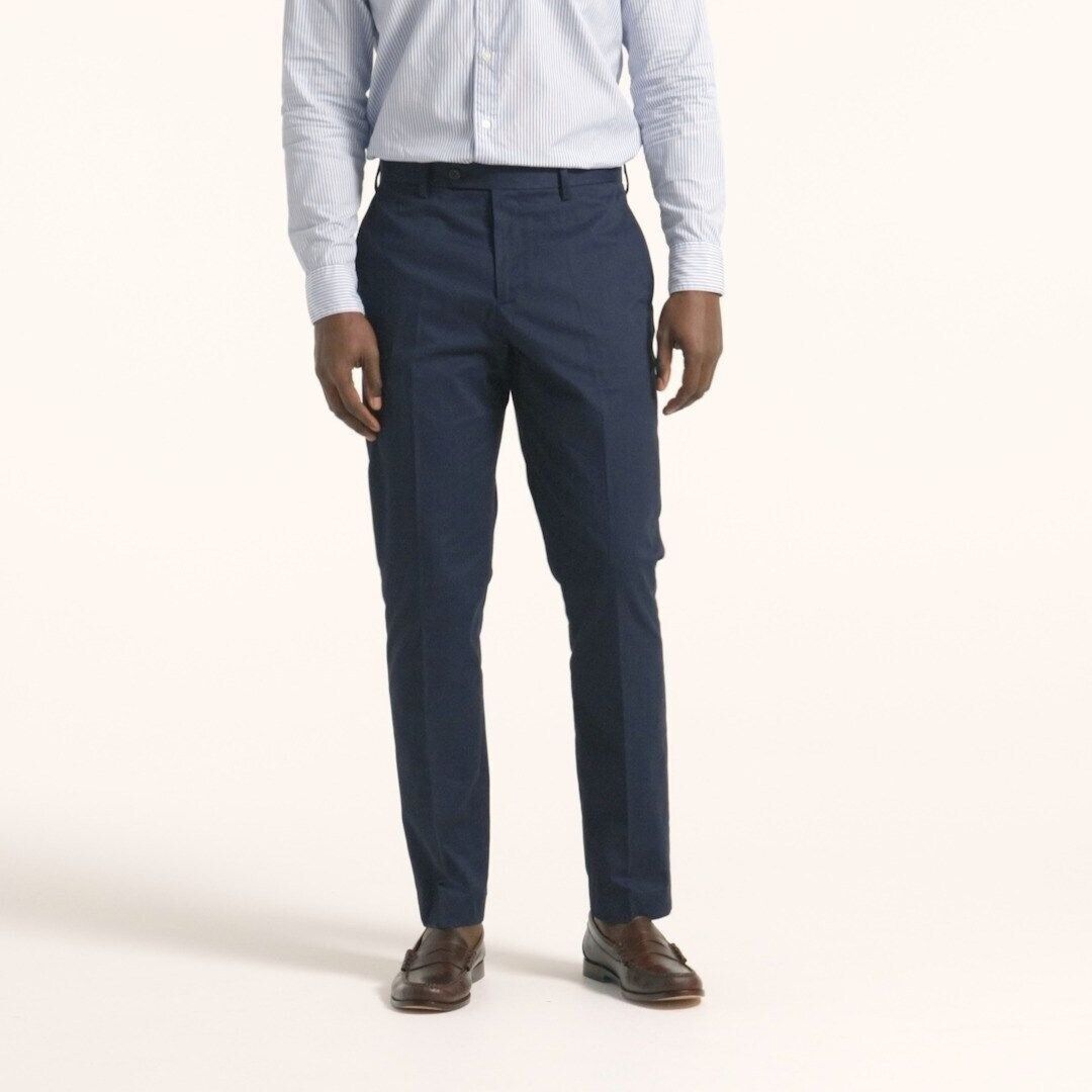 Polo Ralph Lauren J. Crew Bowery Dress Pants Mens 38/32 Navy Business Career Size US 38 / EU 54 - 1 Thumbnail