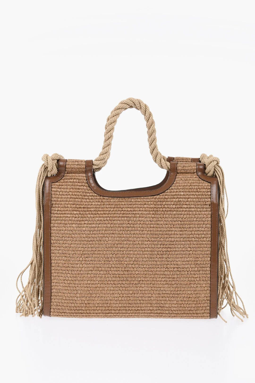 Marni og1mm0326 Size: OS / Raffia Handbag in Beige Size ONE SIZE - 3 Thumbnail