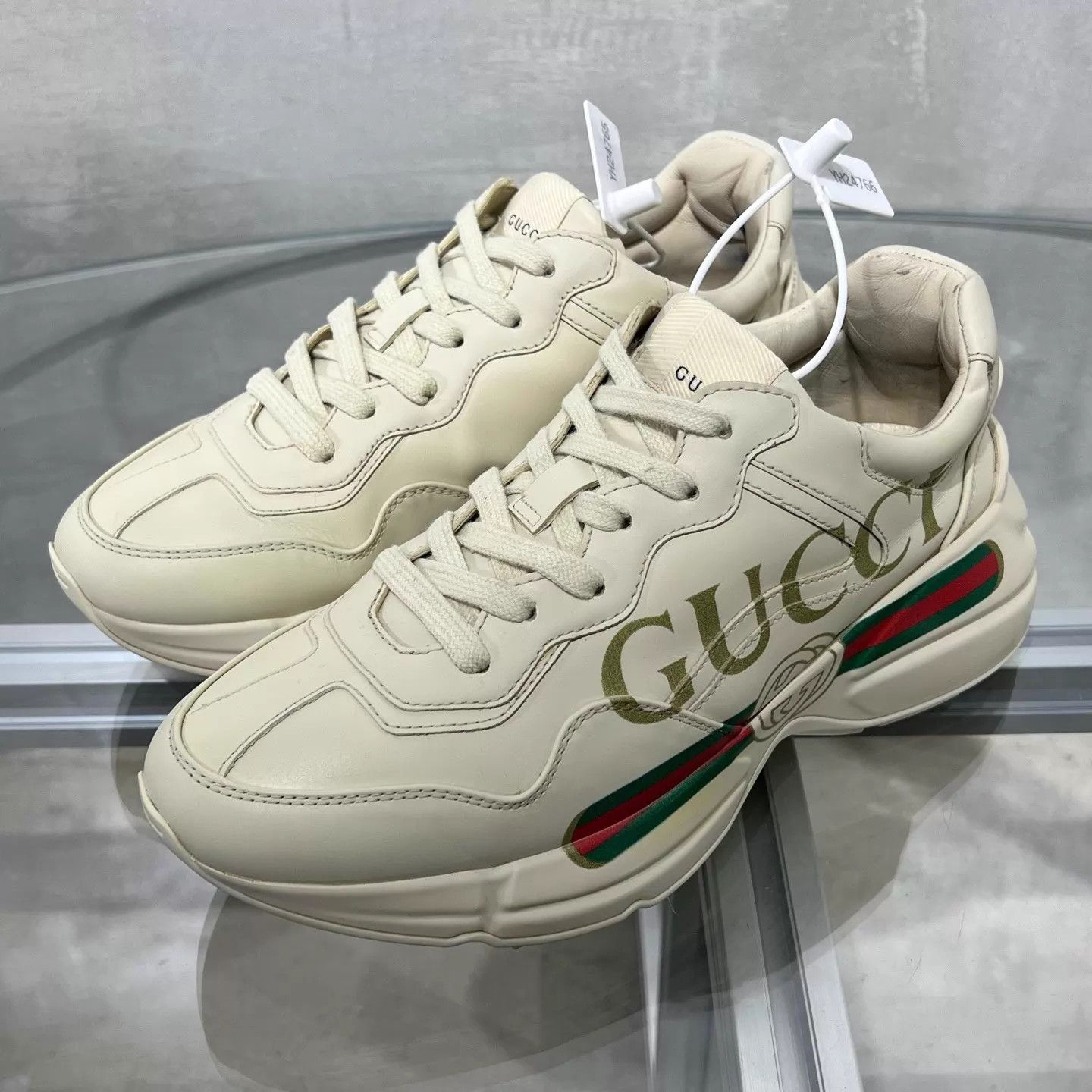 Gucci Gucci Rhyton belt dad shoe women's ivory 38.5 Size US 8 / IT 38 - 2 Thumbnail