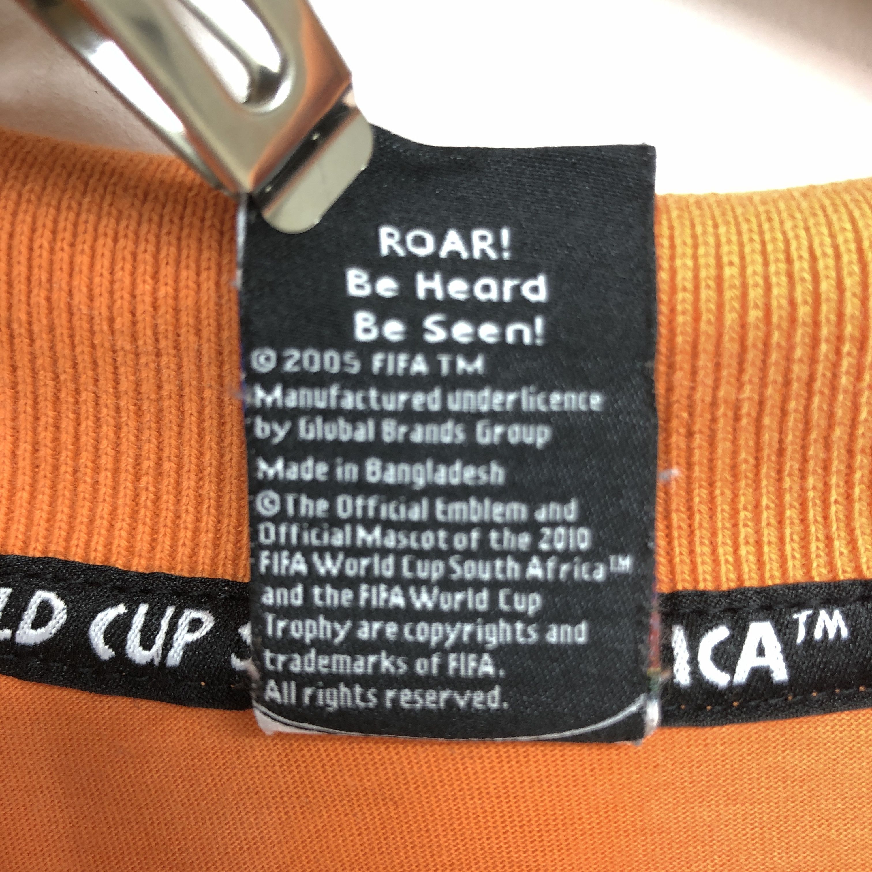 Other FIFA WORLD CUP SOUTH AFRICA 2010 Polo T Shirt #1069-37 Size US L / EU 52-54 / 3 - 6 Thumbnail