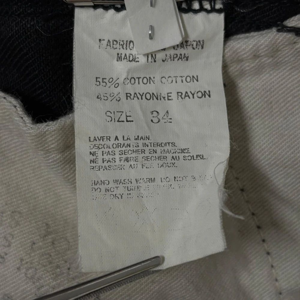 Yohji Yamamoto Yohji Yamamoto pour homme/black Denim pants Size US 36 / EU 52 - 7 Thumbnail