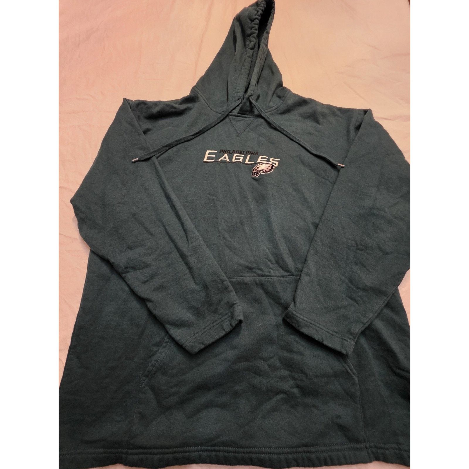NFL Philadelphia Eagles NFL Men's Size Large Green Longsleeve Size 34 - 1 Thumbnail