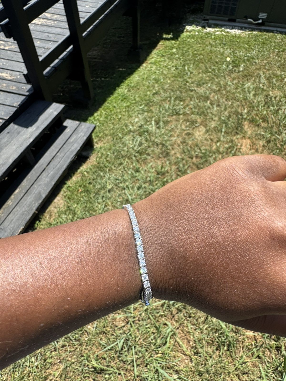 Other Lab Diamond tennis bracelet Size ONE SIZE - 3 Thumbnail