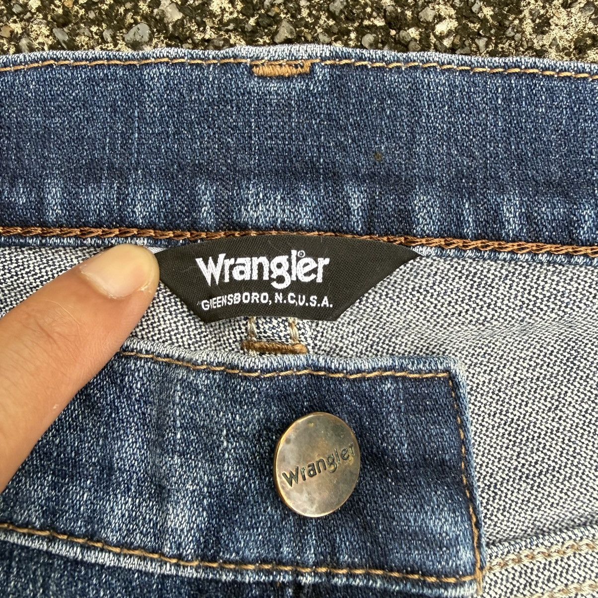 Wrangler VINTAGE WRANGLER MUD WASHED DENIM JEAN PANTS Size US 32 / EU 48 - 8 Thumbnail