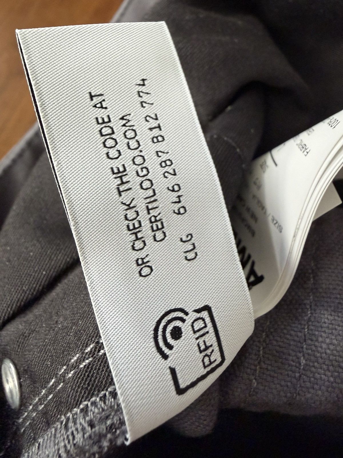 Ambush Design $1k Multi-pocket, wide-leg cotton cargo pants, Large, Italy Size US 34 / EU 50 - 21 Thumbnail