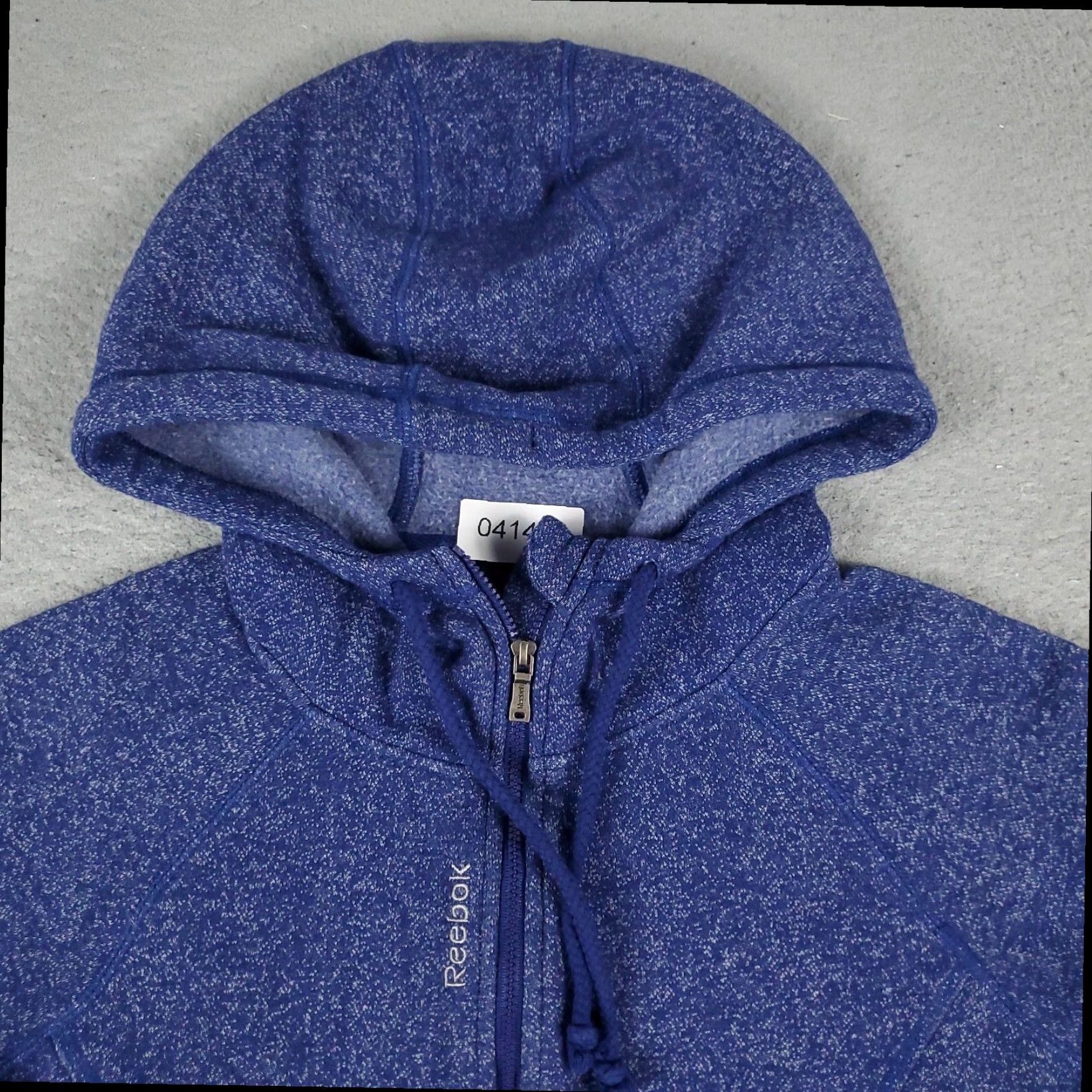 Reebok Reebok Full Zip Hoodie Sweatshirt Womens Medium Blue Size M / US 6-8 / IT 42-44 - 2 Thumbnail