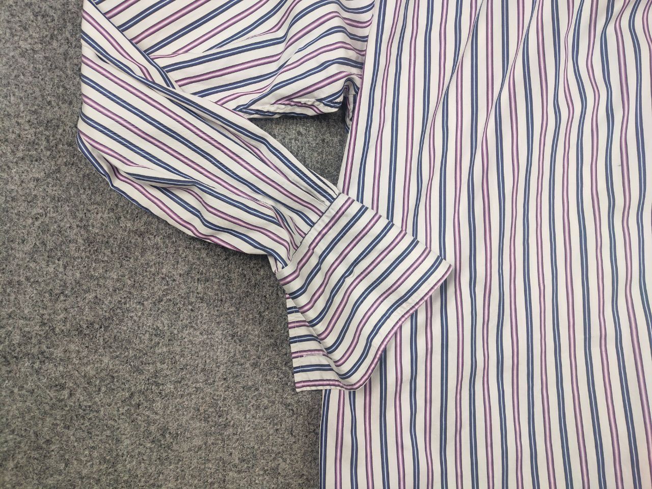 Burberry Vintage Burberry London loose shirt thin stripes cufflinks Size US XL / EU 56 / 4 - 11 Thumbnail